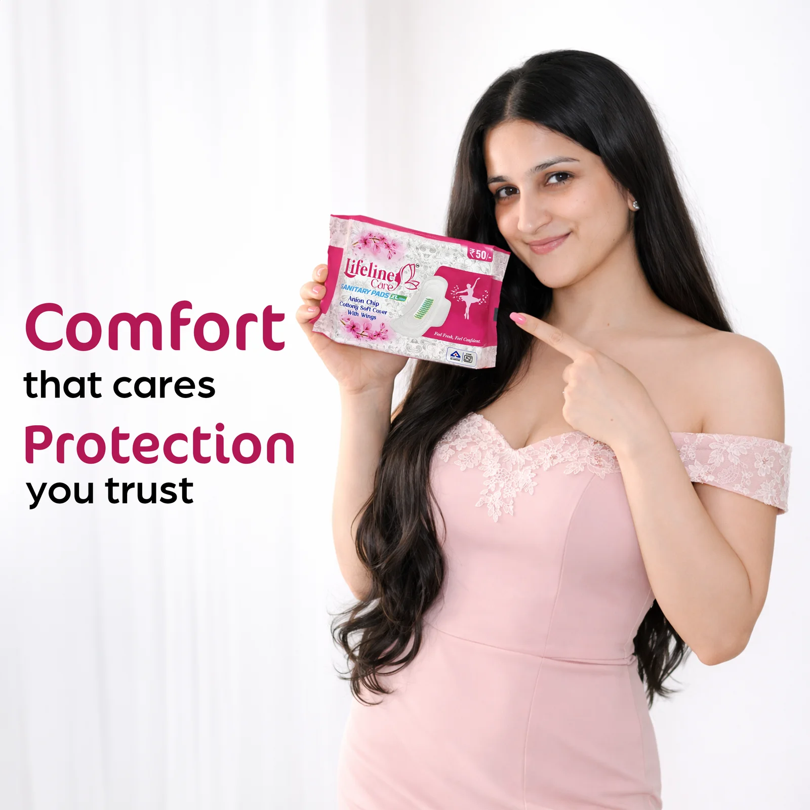Lifeline Care Sanitary Pads – 6Pads